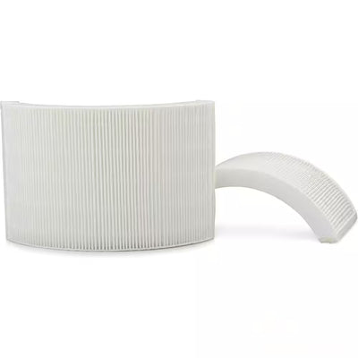 250 Sq Ft HEPA in White USB Portable Air Purifier with Night Light; Quiet; for Smokers/Pollen/Pets; Aromatherapy
